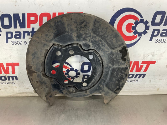 2003 Nissan 350Z Driver Left Rear Brake Dust Cover Baffle Plate OEM 23BCPEG - On Point Parts Inc