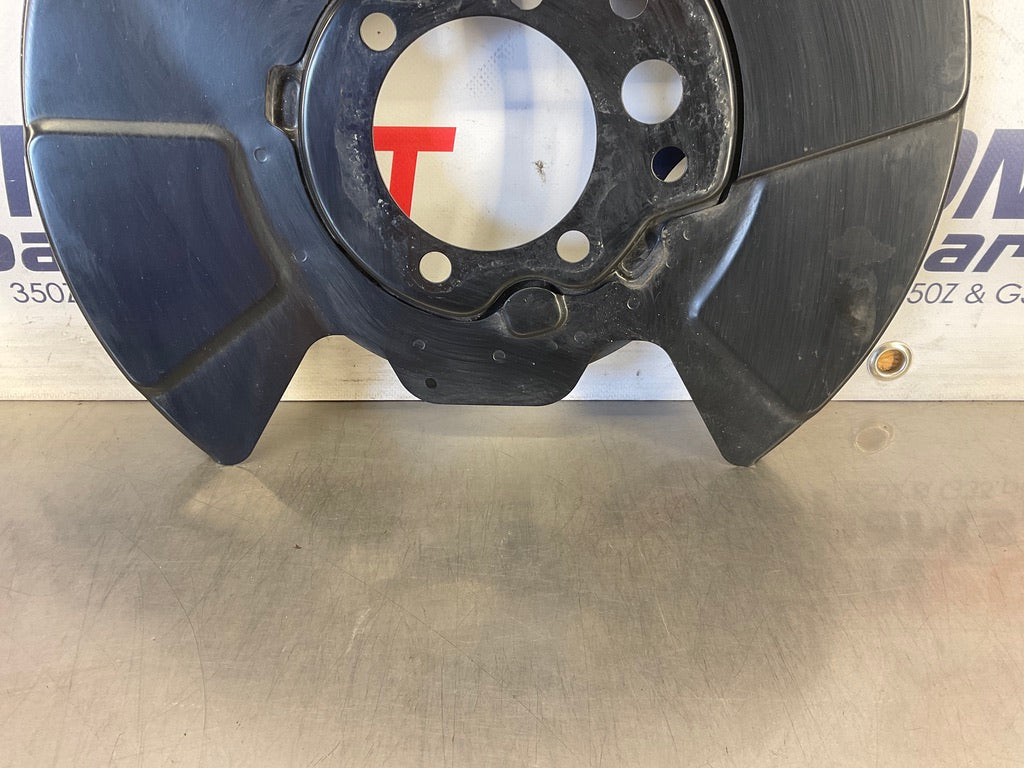 2016 Nissan 370Z Passenger Right Rear Brake Dust Cover Baffle Plate OEM 11BB9DK - On Point Parts Inc