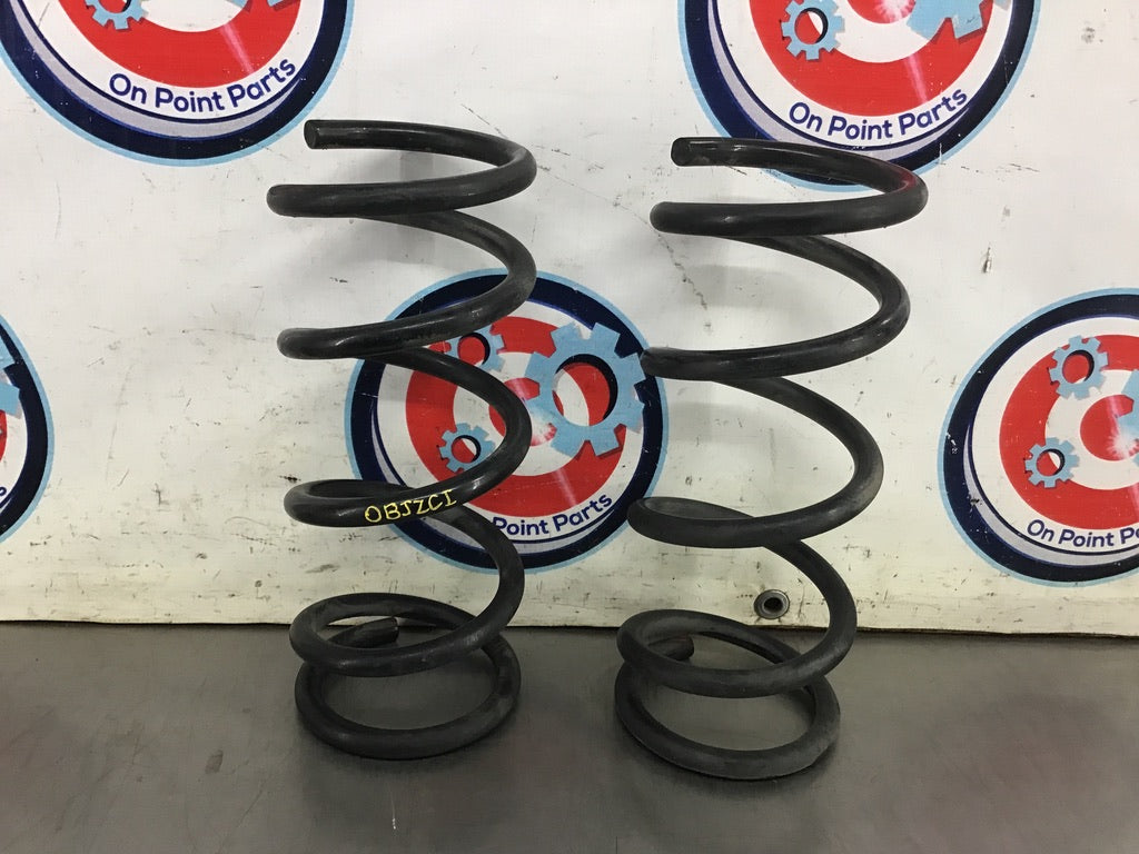 2005 Nissan 350Z Red Dot Rear Coil Springs OEM 12BJZCI - On Point Parts Inc