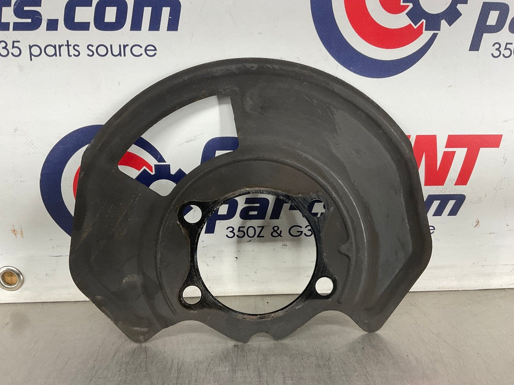 2005 Nissan 350Z Passenger Right Front Brake Dust Cover Baffle Plate OEM 25BAEDK - On Point Parts Inc