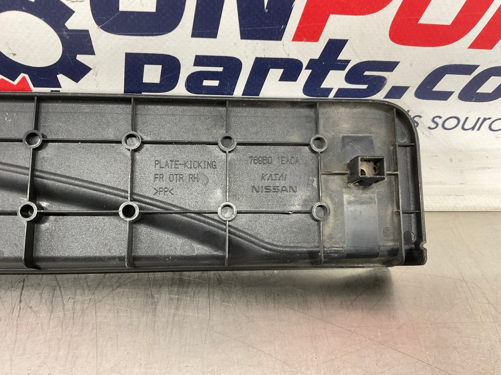 2010 Nissan 370Z Passenger Right Door Threshold Kick Plate 769B0 OEM 24BBBD7 - On Point Parts Inc