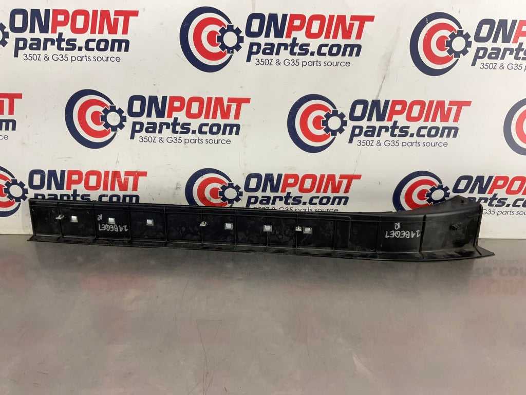 2004 Nissan 350Z Passenger Right Door Threshold Kick Plate Trim OEM 14BEQE7 - On Point Parts Inc