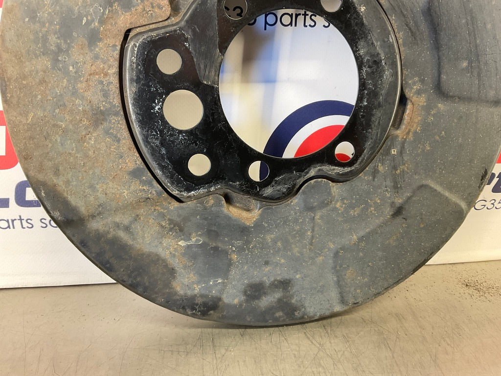 2008 Nissan 350Z Passenger Right Rear Brake Dust Shield OEM 23BJMDK - On Point Parts Inc