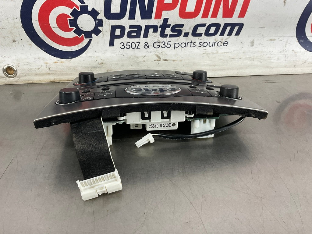 2013 Infiniti G37 Center Dash AC Radio CD Controls OEM 12BCGEA - On Point Parts Inc