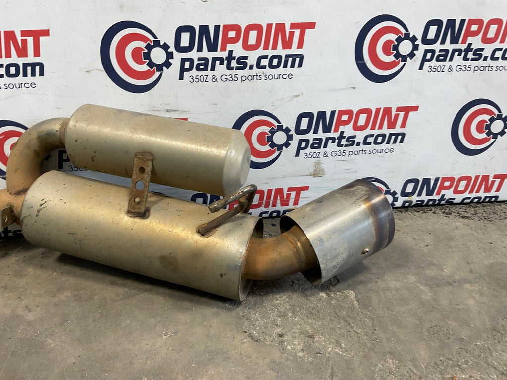 2004 Nissan 350Z Complete Dual Cat Back Exhaust Aftermarket 14BEQE0 - On Point Parts Inc