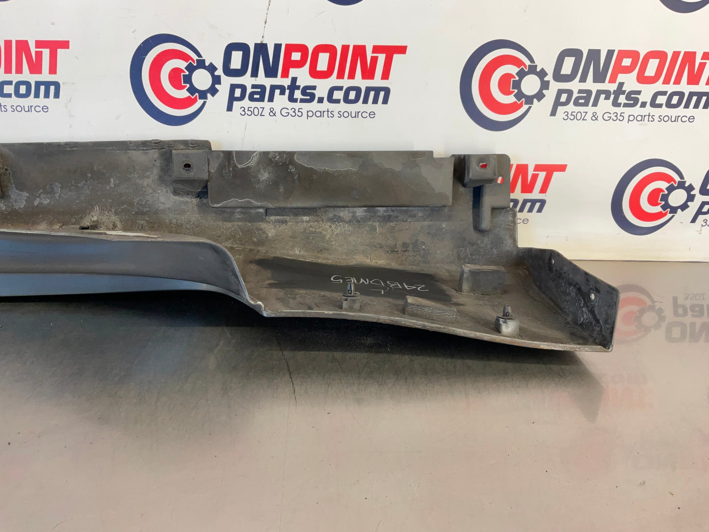 2012 Nissan 370Z Driver Left Rocker Panel Side Skirt 76851 OEM 24BDME5 - On Point Parts Inc