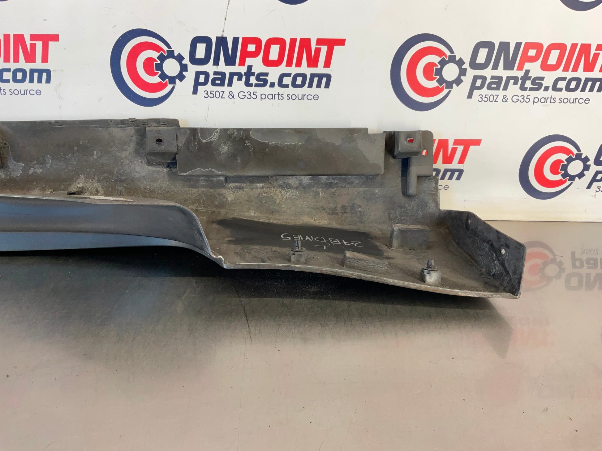 2012 Nissan 370Z Driver Left Rocker Panel Side Skirt 76851 OEM 24BDME5 - On Point Parts Inc