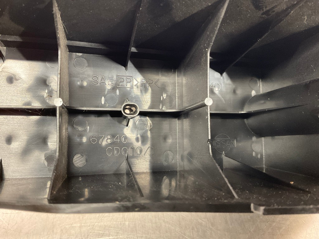 2003 Nissan 350Z Dead Pedal Foot Rest 67840 OEM 23BCPEC - On Point Parts Inc