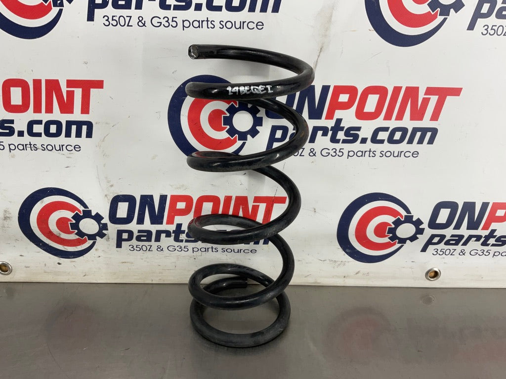 2004 Nissan 350Z Rear Suspension Red Dot Coil Springs OEM 14BEQEI - On Point Parts Inc