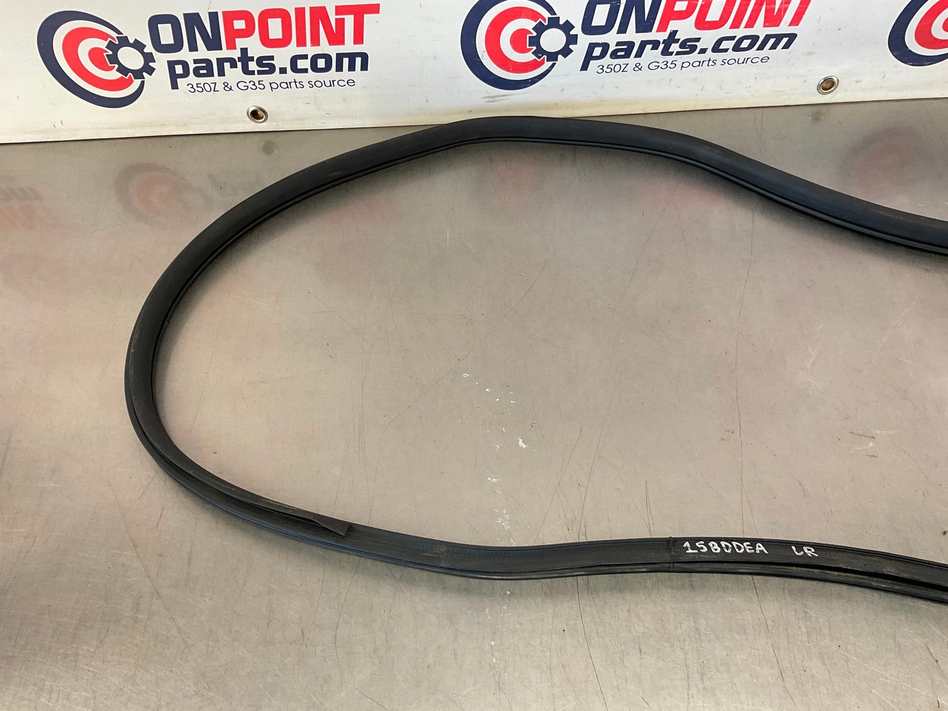 2003 Infiniti G35 Sedan Driver Left Rear Inner Door Seal OEM 15BDDEA - On Point Parts Inc