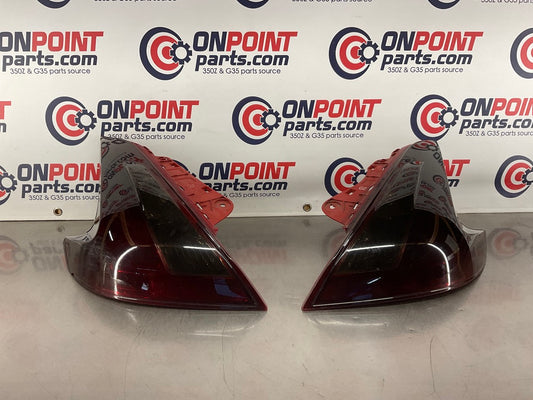 2009 Nissan 370Z Driver Passenger Tinted Tail Lights OEM 15BKJD2 - On Point Parts Inc