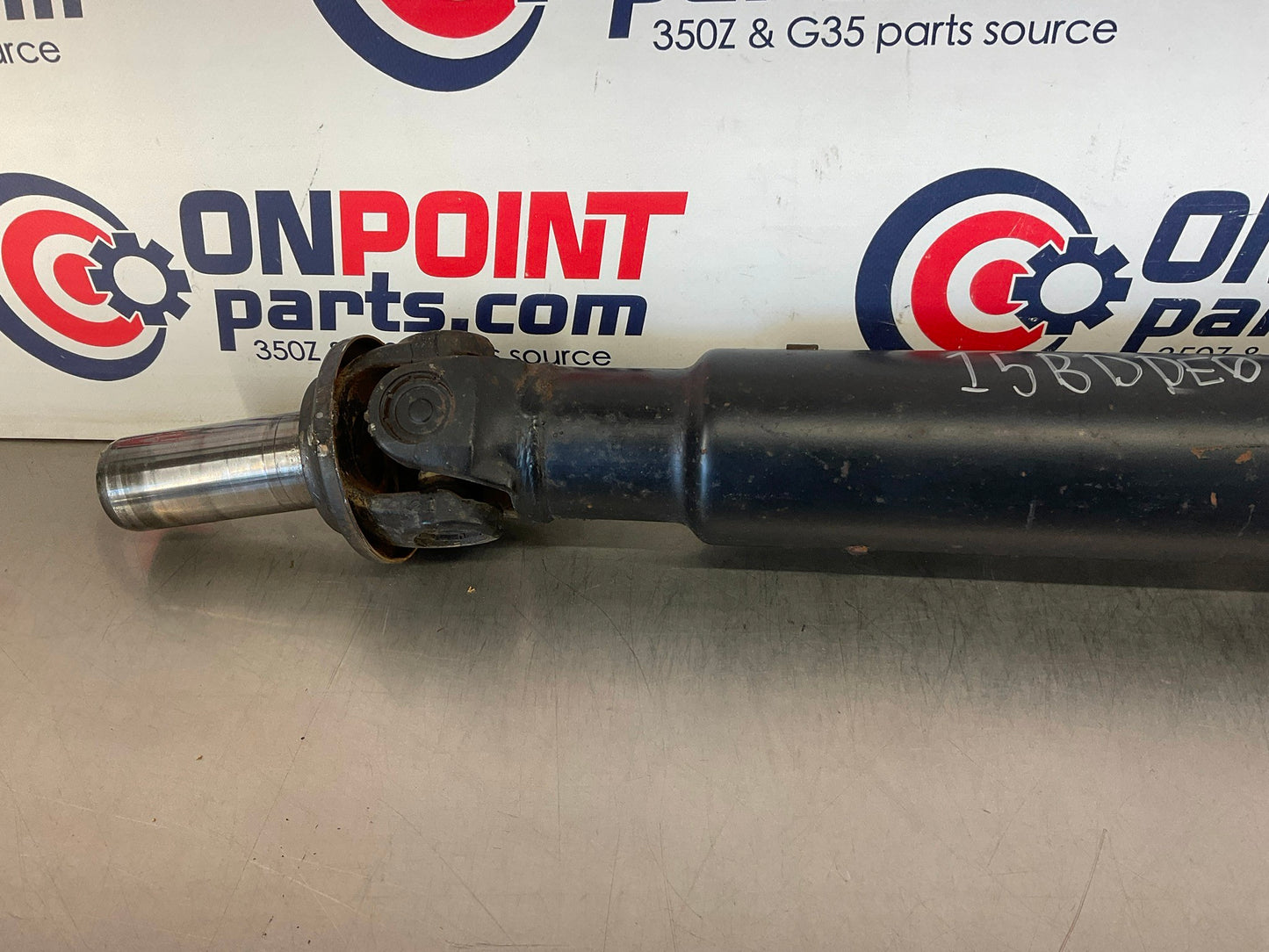 2003 Infiniti G35 Sedan 2 Piece RWD Rear Wheel Drive Shaft Manual OEM 15BDDE0 - On Point Parts Inc