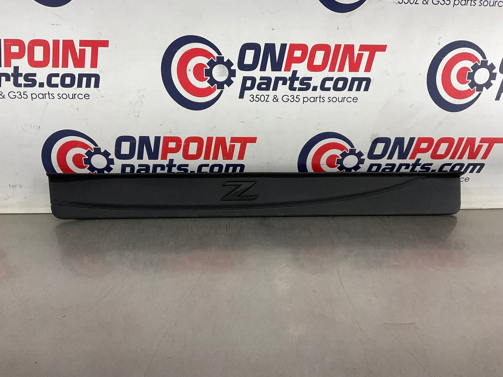 2010 Nissan 370Z Passenger Right Door Threshold Kick Plate 769B0 OEM 24BBBD7 - On Point Parts Inc