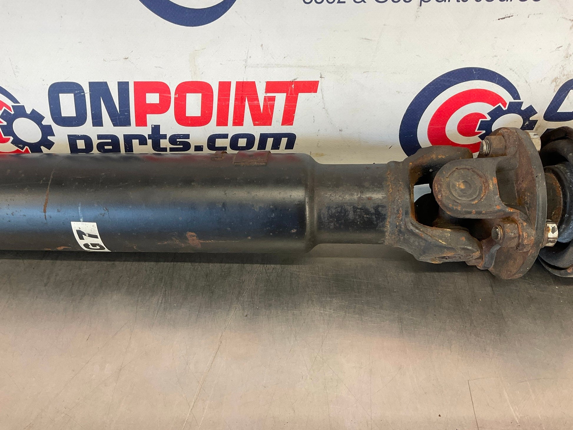 2003 Infiniti G35 Sedan 2 Piece RWD Rear Wheel Drive Shaft Manual OEM 15BDDE0 - On Point Parts Inc