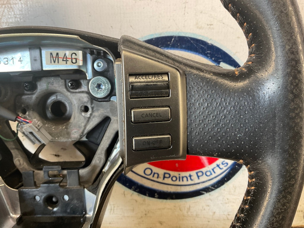 2005 Infiniti G35 Steering Wheel Cruise Radio Controls OEM 14BI7DC On