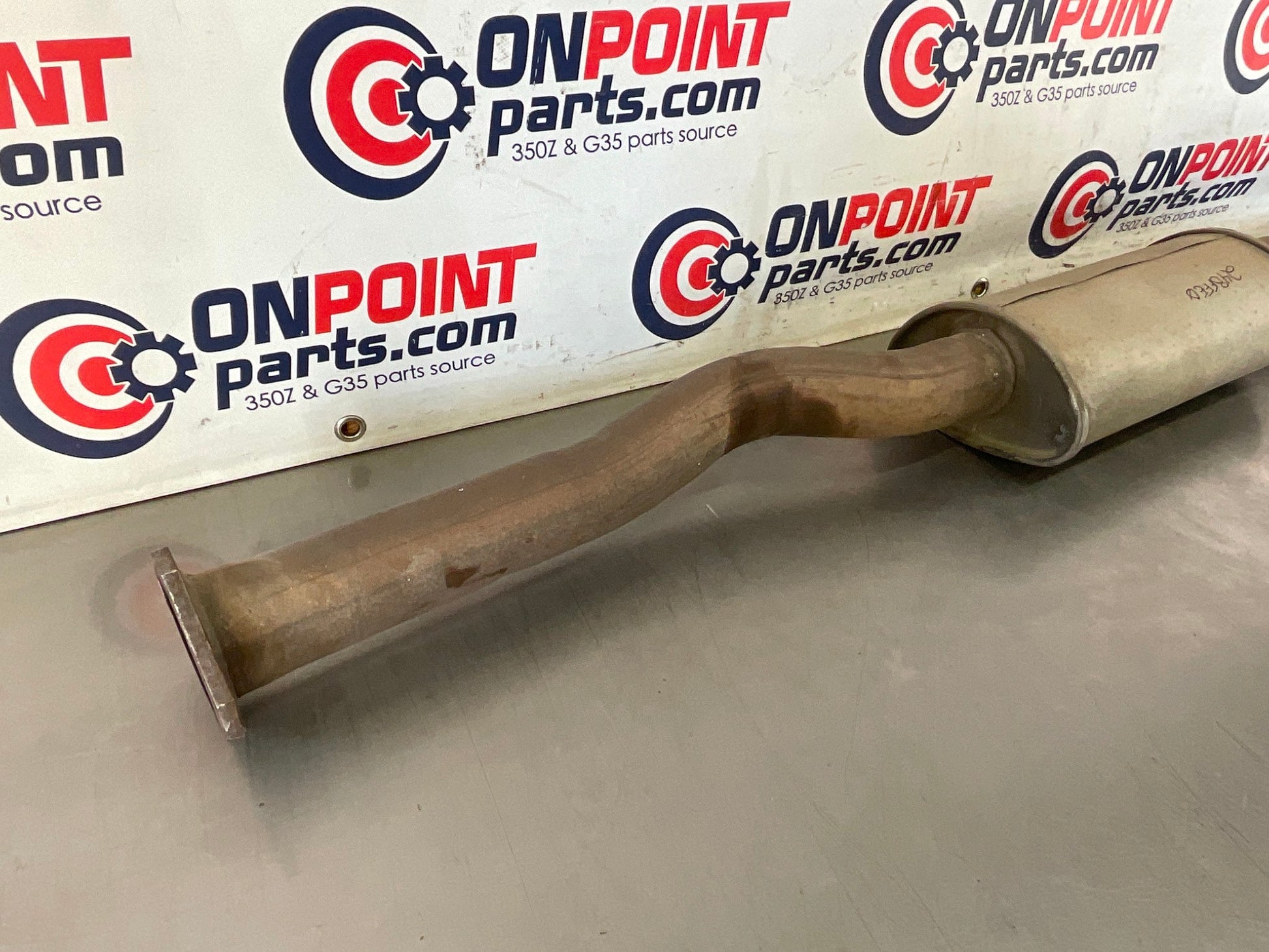 2005 Infiniti G35 Exhaust Midpipe Muffler Resonator 20300 OEM 24BFFE0 - On Point Parts Inc