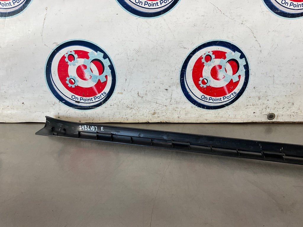 2004 Nissan 350Z Passenger Right Door Threshold Sill Trim 769B4 OEM 24BIVD7 - On Point Parts Inc