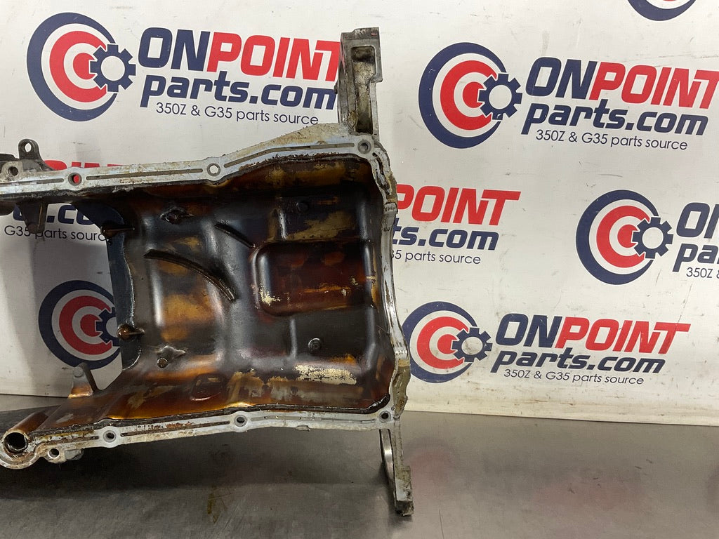 2004 Infiniti G35 VQ35DE Engine Upper Oil Pan OEM 15BE4E0 - On Point Parts Inc