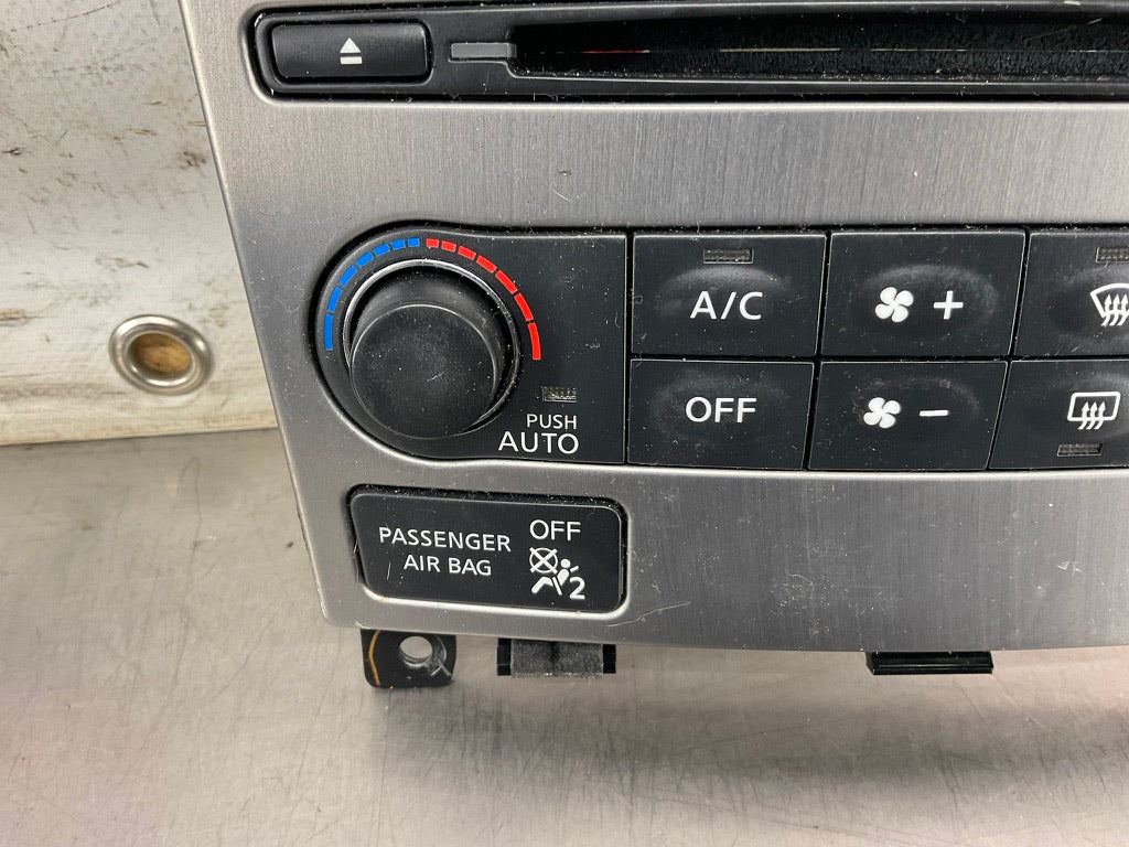 2013 Infiniti G37 Center Dash AC Radio CD Controls OEM 12BCGEA - On Point Parts Inc