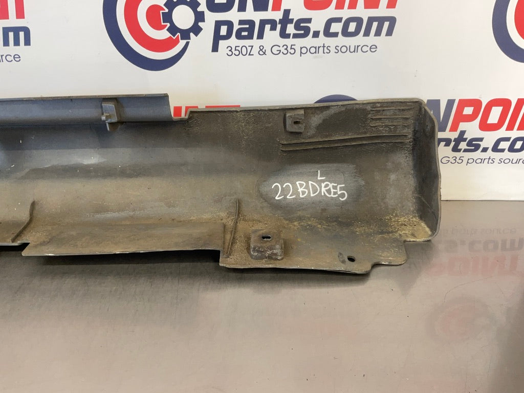 2003 Infiniti G35 Driver Left Rocker Panel Side Skirt 76851 OEM 22BDRE5 - On Point Parts Inc