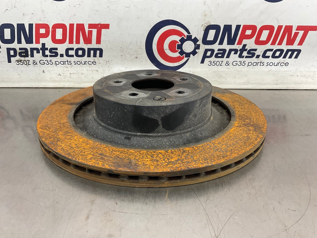 2016 Nissan 370Z Rear Akebono Brake Rotors  OEM 11BB9DG - On Point Parts Inc