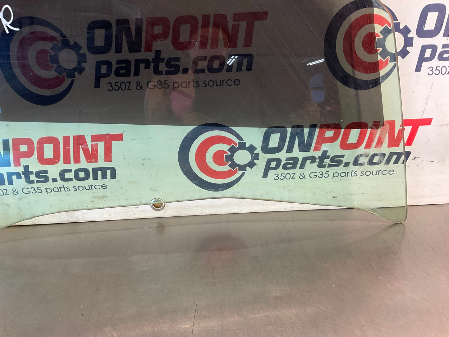 2012 Nissan 370Z Passenger Right Tinted Window Glass OEM 24BDME1 - On Point Parts Inc