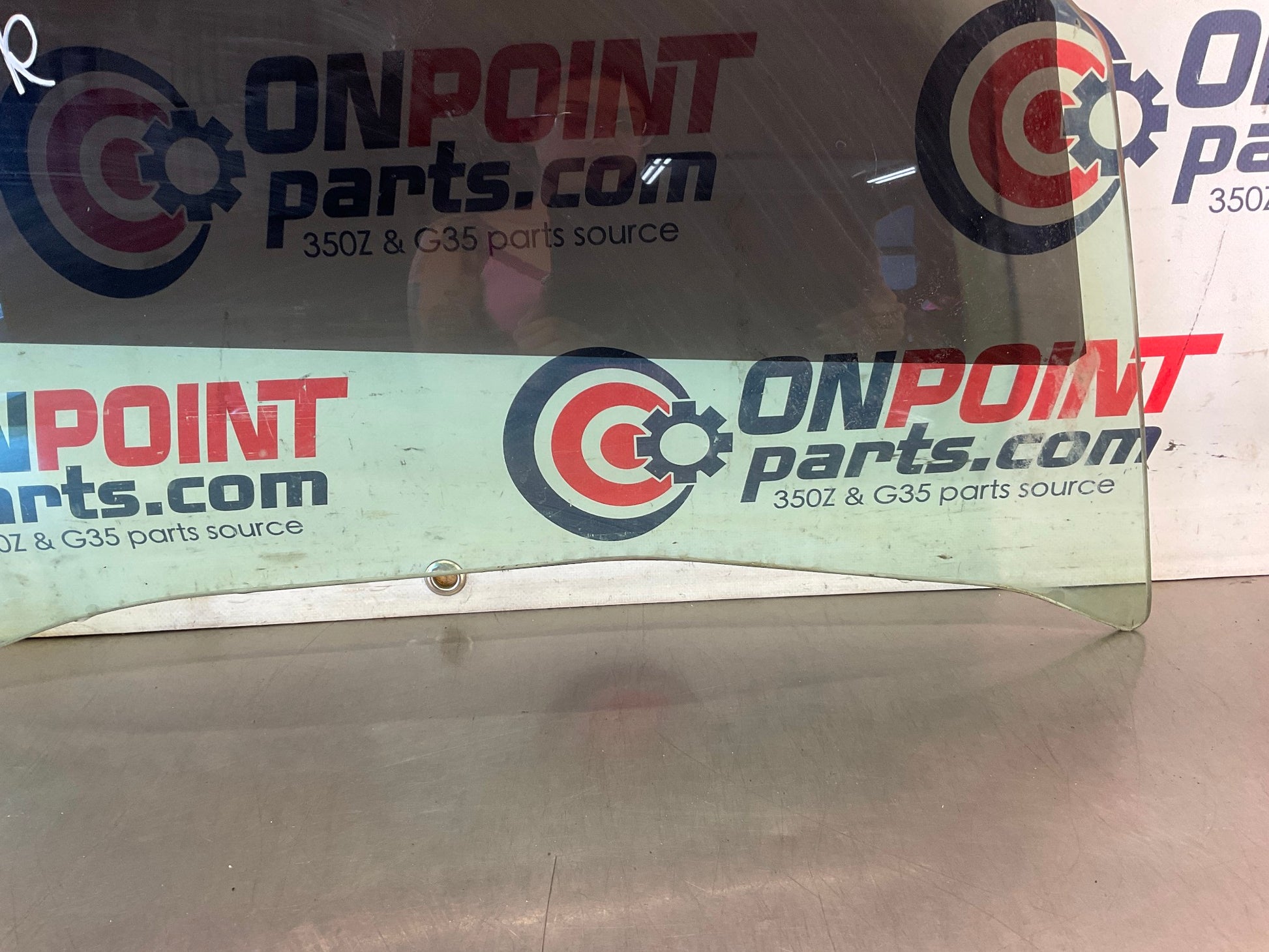 2012 Nissan 370Z Passenger Right Tinted Window Glass OEM 24BDME1 - On Point Parts Inc