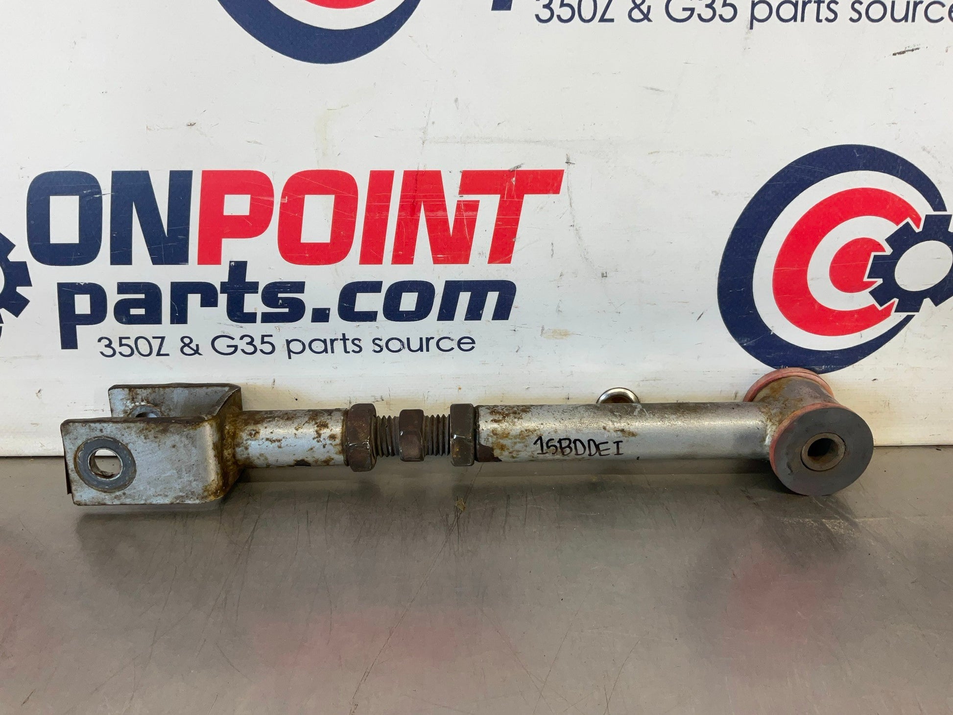 2003 Infiniti G35 Adjustable Rear Lower Control Camber Toe Arms 15BDDEI - On Point Parts Inc