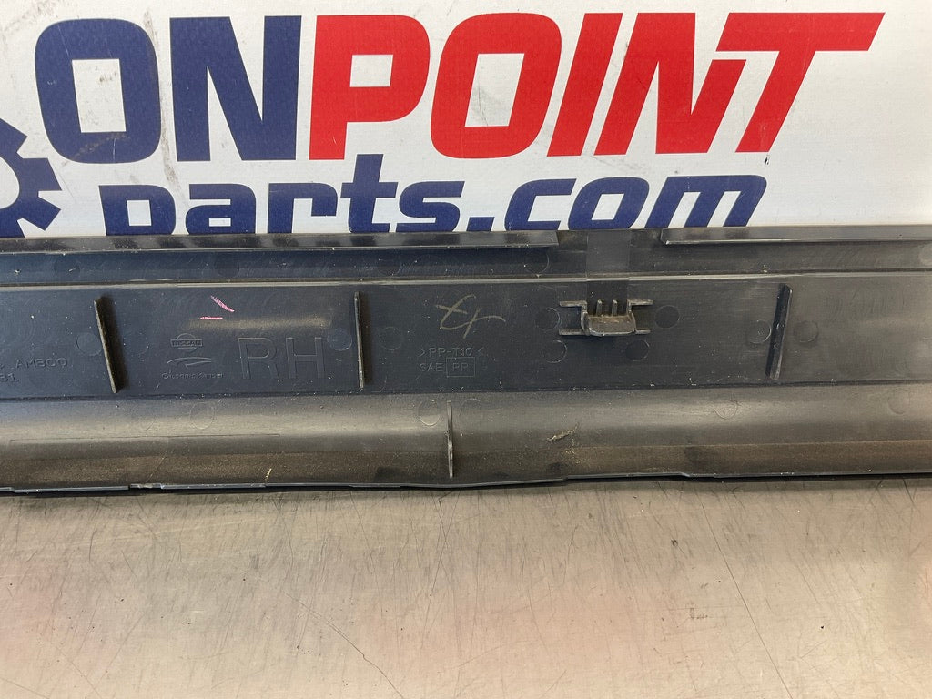 2003 Infiniti G35 Passenger Right Door Threshold Kick Plate Trim OEM 22BDRE7 - On Point Parts Inc