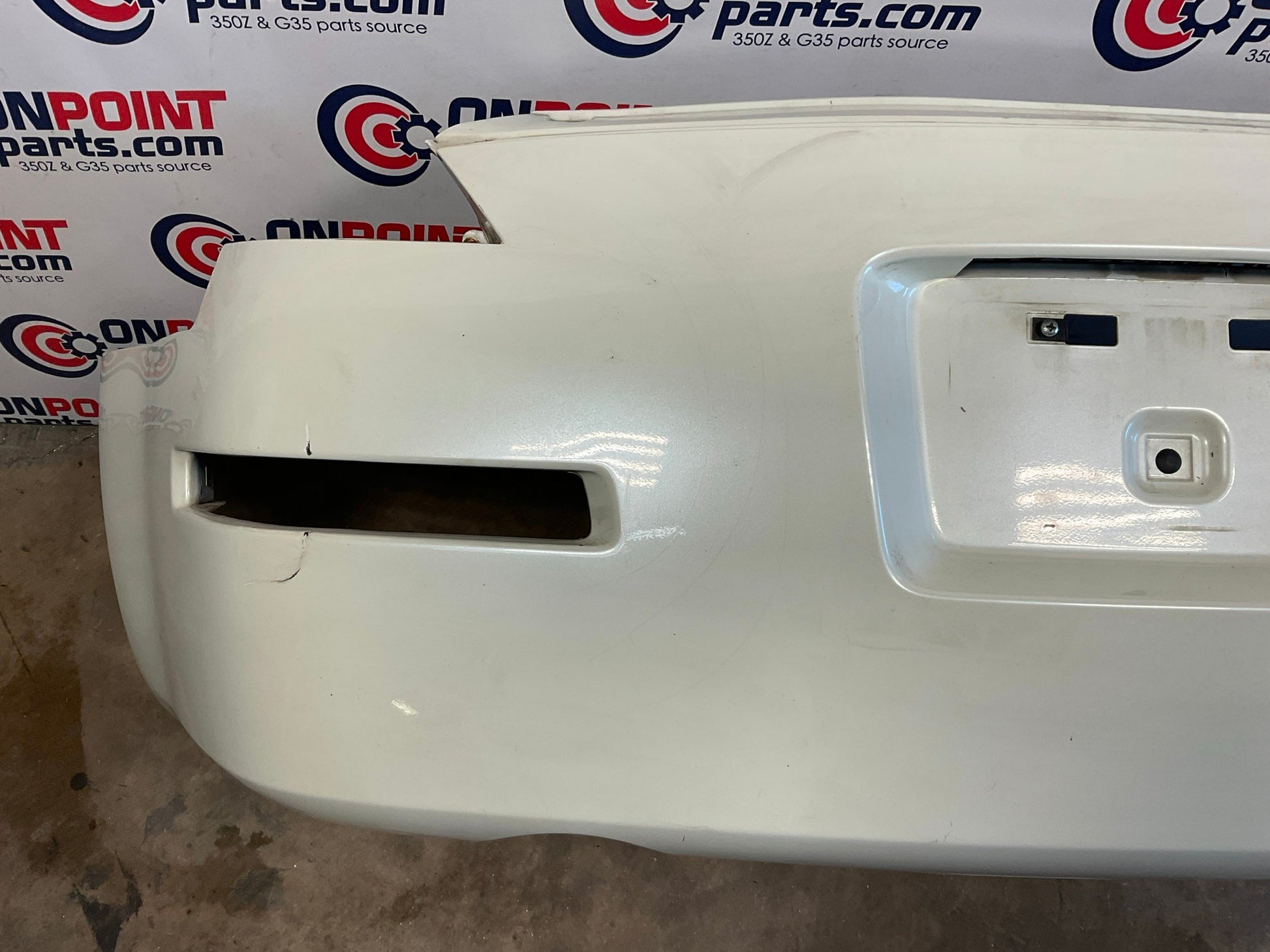 2007 Nissan 350Z Rear Bumper Cover OEM 25BCBE5 - On Point Parts Inc