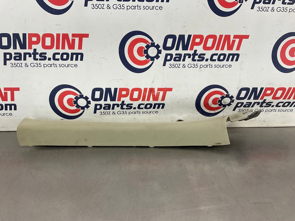 2003 Infiniti G35 Driver Left Interior Cloth A Pillar Trim 76912 OEM 13BEWE7 - On Point Parts Inc