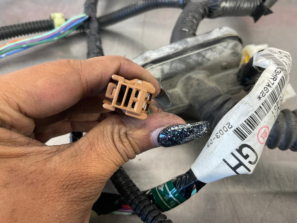 2003 Infiniti G35 Passenger Right Door Wiring Harness 24124 OEM 22BDREE - On Point Parts Inc