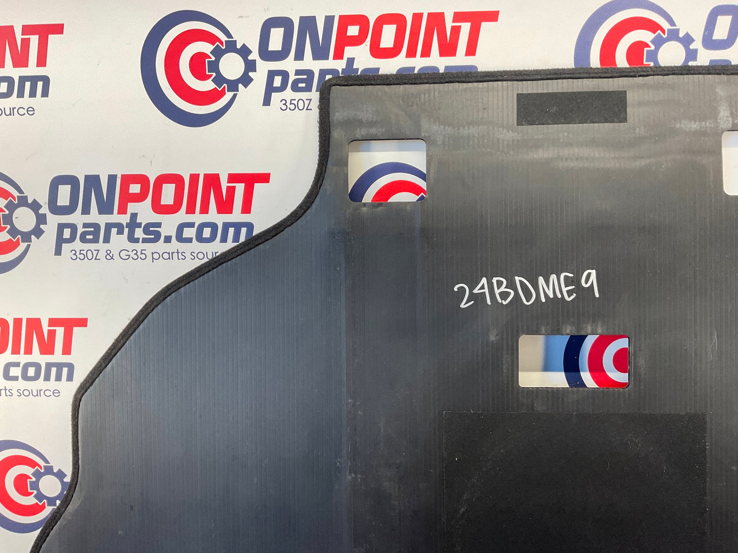 2012 Nissan 370Z Trunk Spare Tire Cover Subfloor 84960 OEM 24BDME9 - On Point Parts Inc