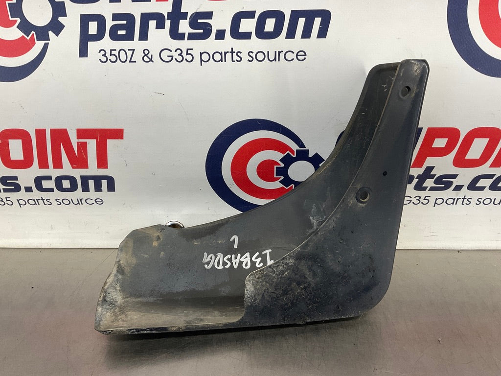 03-09 Nissan 350Z Driver Left Rear Mud Flap Splash Guard Blue/BW5