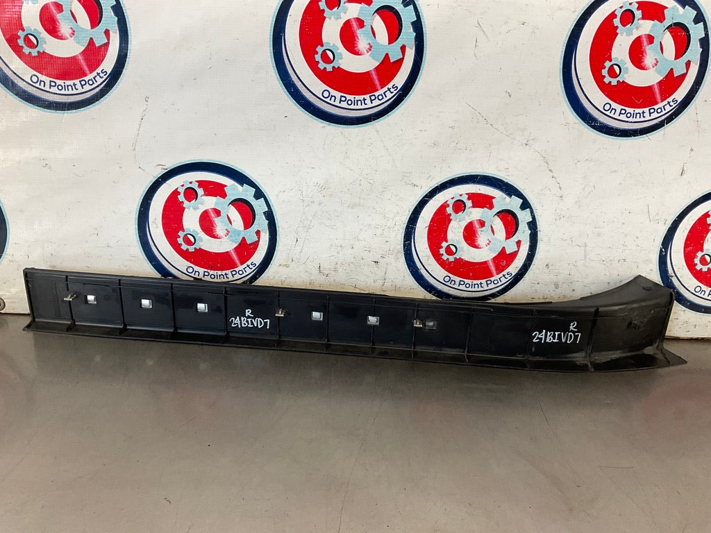 2004 Nissan 350Z Passenger Right Interior Door Kick Plate Trim OEM 24BIVD7 - On Point Parts Inc