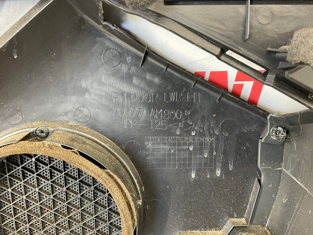 2003 Infiniti G35 Driver Left Interior Door Panel 80901 OEM 13BEWE8 - On Point Parts Inc