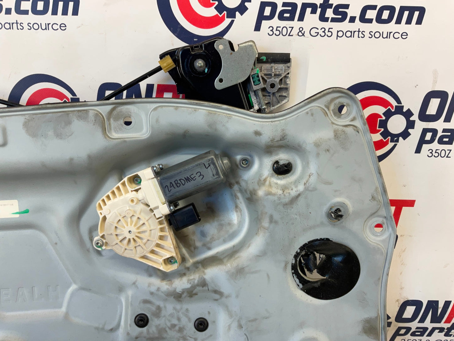 2012 Nissan 370Z Driver Left Window Regulator Motor Assembly OEM 24BDME3 - On Point Parts Inc