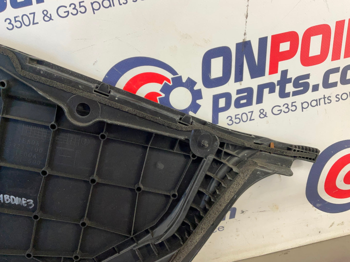 2012 Nissan 370Z Brake Fluid Bezel Trim Cover 64895 OEM 24BDME3 - On Point Parts Inc