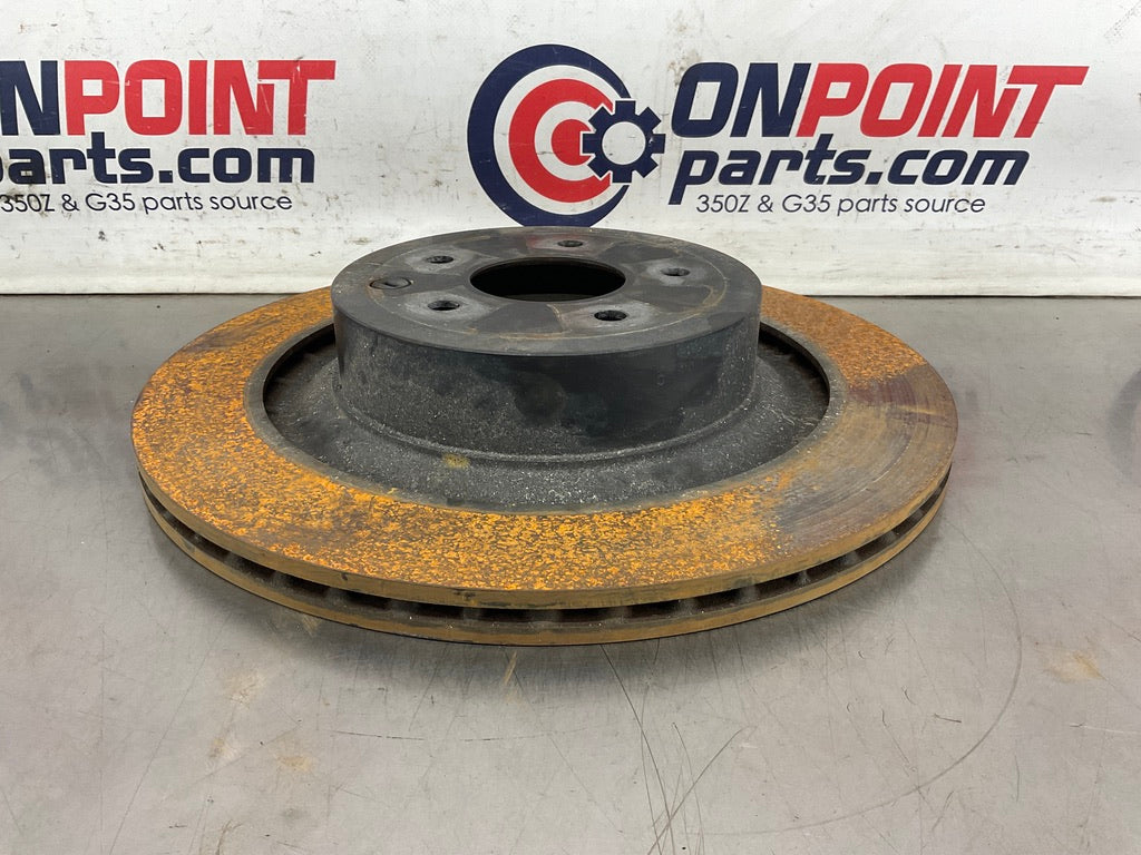 2016 Nissan 370Z Rear Akebono Brake Rotors  OEM 11BB9DG - On Point Parts Inc