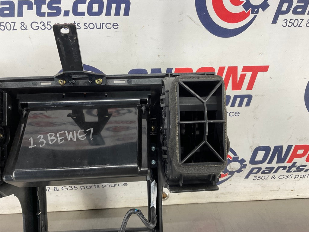 2003 Infiniti G35 Center Dash Bezel Trim AC Controls with Cubby OEM 13BEWE8 - On Point Parts Inc