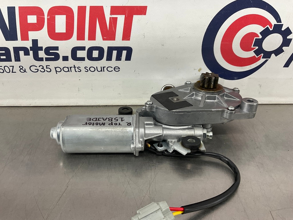 2006 Nissan 350Z Convertible Soft Top Passenger Right Lift Motor OEM 15BAJDE - On Point Parts Inc