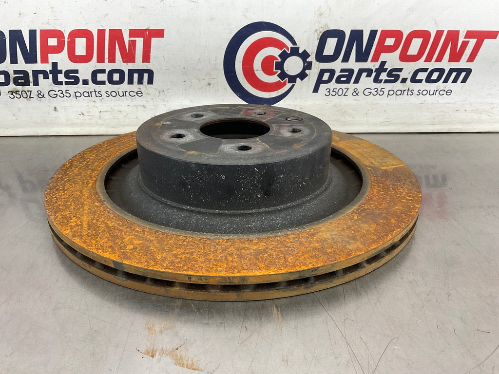 2016 Nissan 370Z Rear Akebono Brake Rotors  OEM 11BB9DG - On Point Parts Inc