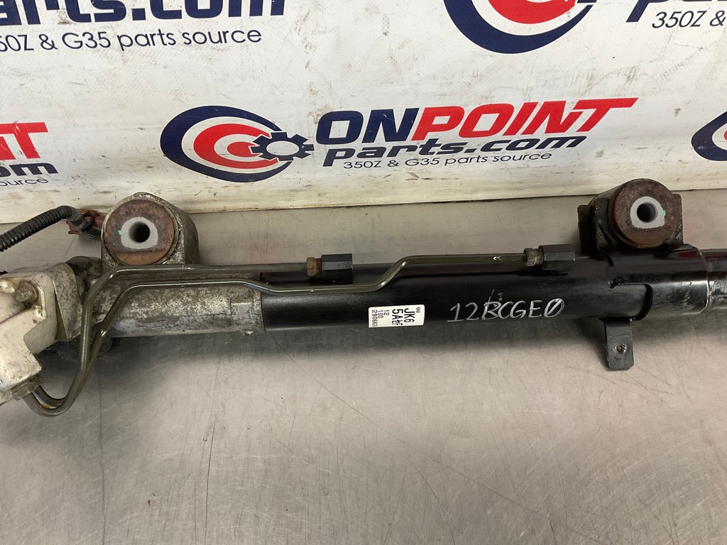 2013 Infiniti G37 Automatic Power Steering Rack and Pinion OEM 12BCGE0 - On Point Parts Inc