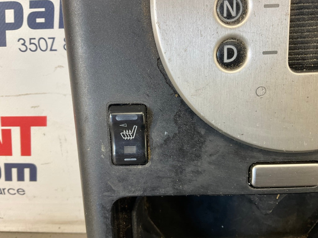 2003 Infiniti G35 Automatic Gear Shifter Bezel Trim Cup Holders OEM 22BDRDE7 - On Point Parts Inc