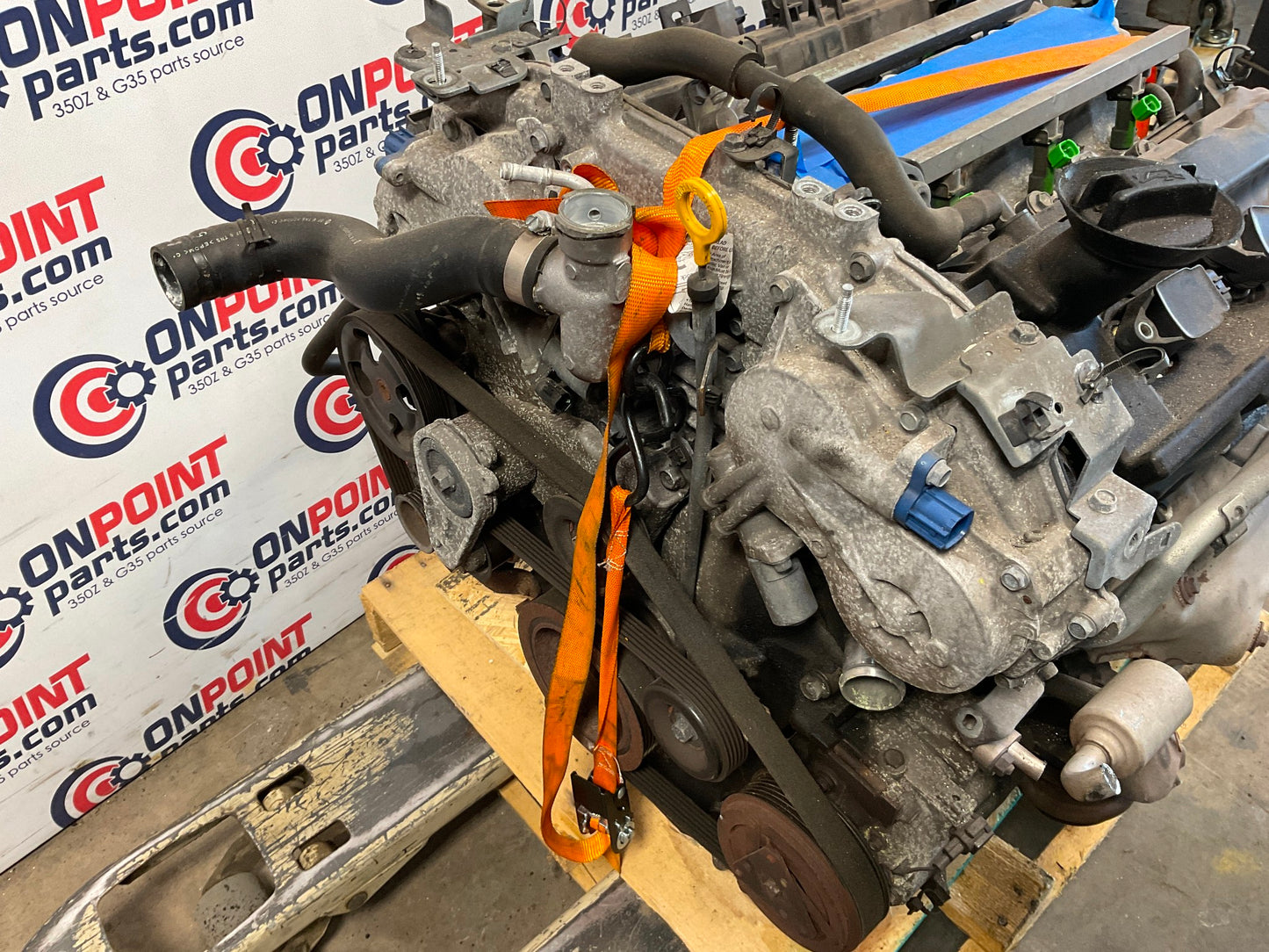2007 Nissan 350Z V6 VQ35HR Manual Engine 123k OEM 21BBPD0 - On Point Parts Inc