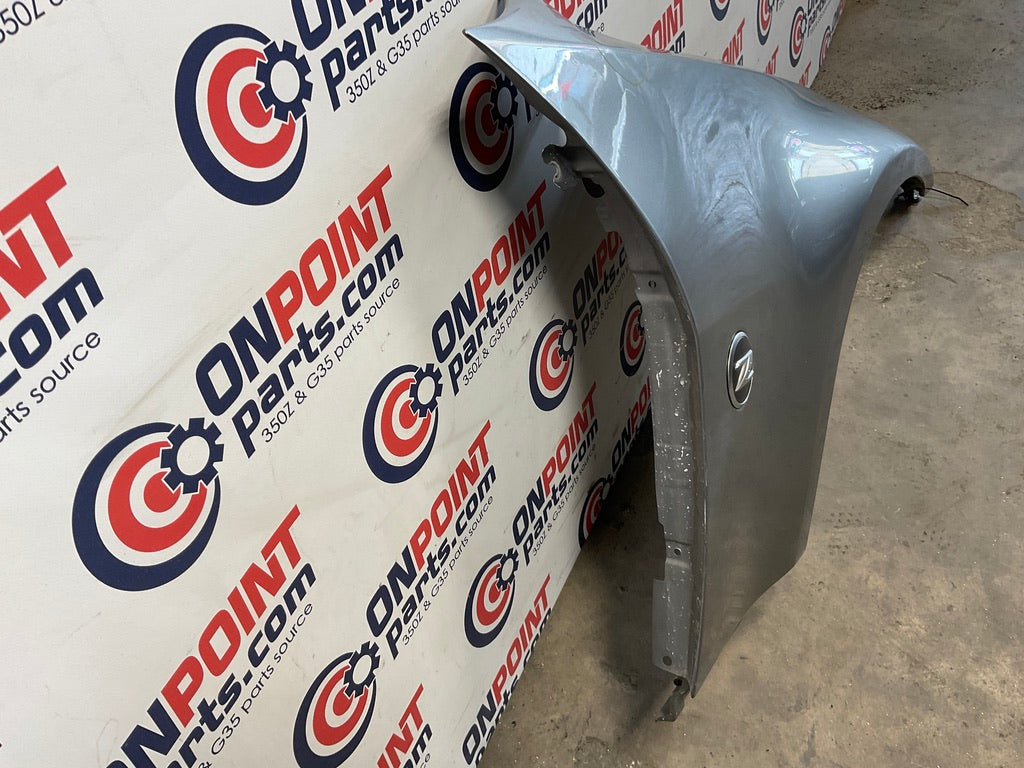 2004 Nissan 350Z Passenger Right Front Fender with Emblem OEM 14BEQE5 - On Point Parts Inc