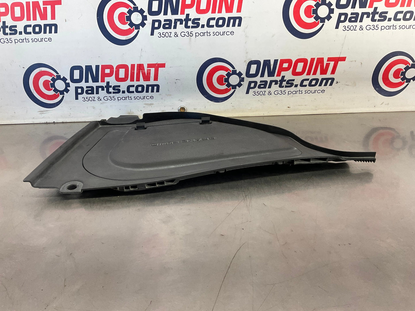 2012 Nissan 370Z Brake Fluid Bezel Trim Cover 64895 OEM 24BDME3 - On Point Parts Inc