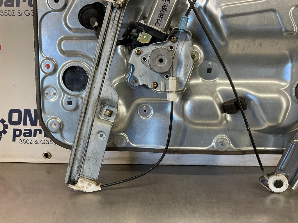 2003 Infiniti G35 Driver Left Window Regulator Motor Assembly OEM 22BDRE3 - On Point Parts Inc