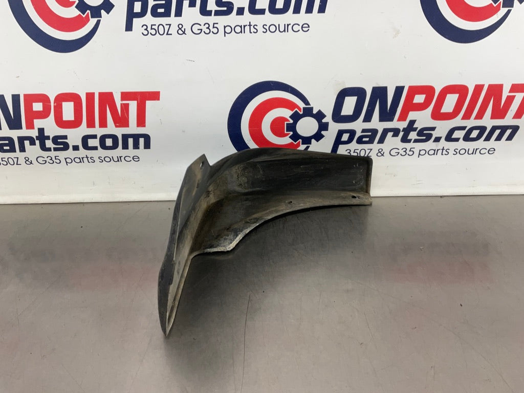03-09 Nissan 350Z Driver Left Rear Mud Flap Splash Guard Blue/BW5