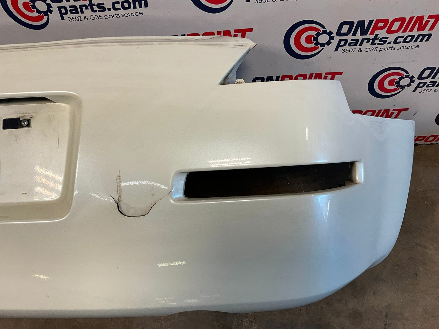 2007 Nissan 350Z Rear Bumper Cover OEM 25BCBE5 - On Point Parts Inc